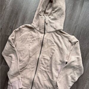 lululemon athletica Beige Hoodie Jacket